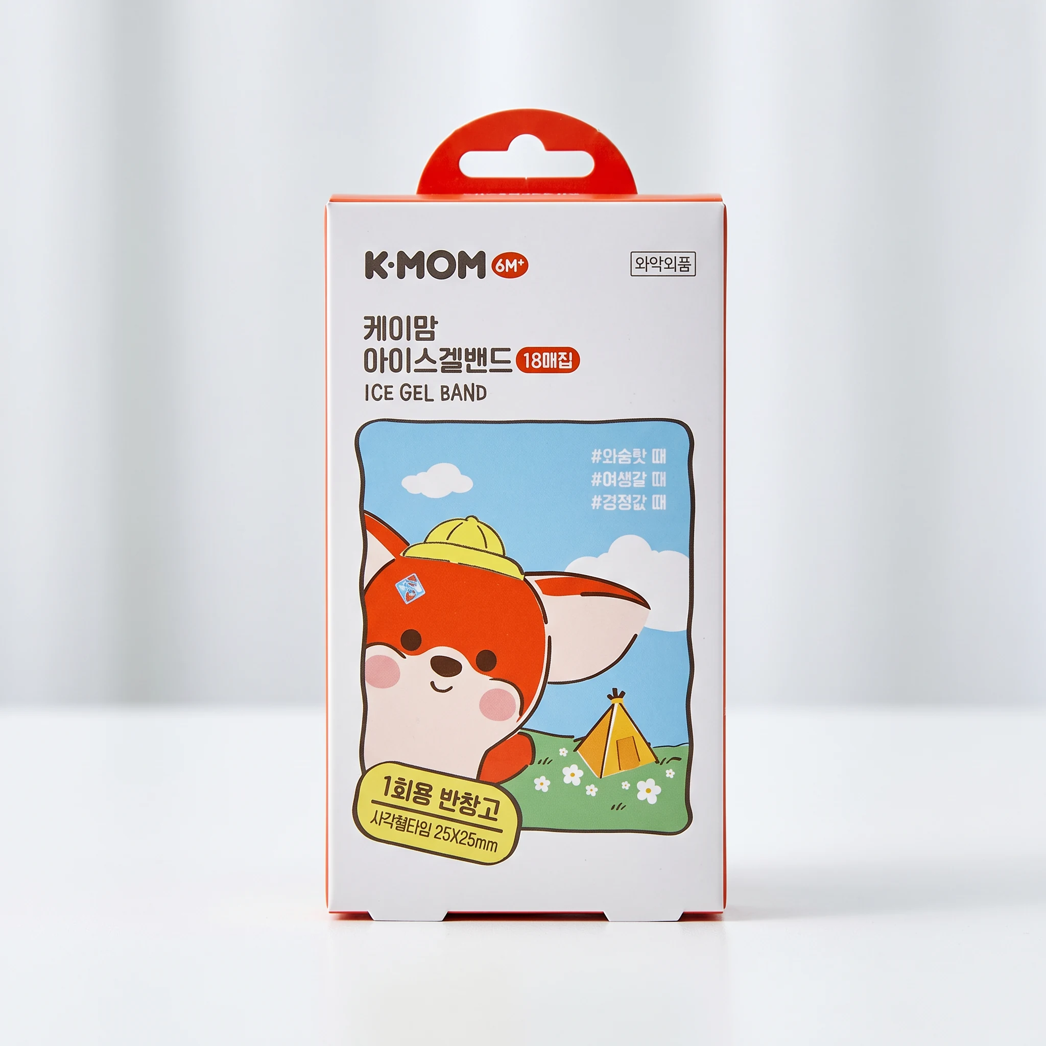케이맘 아이스겔 밴드 18매 24g
