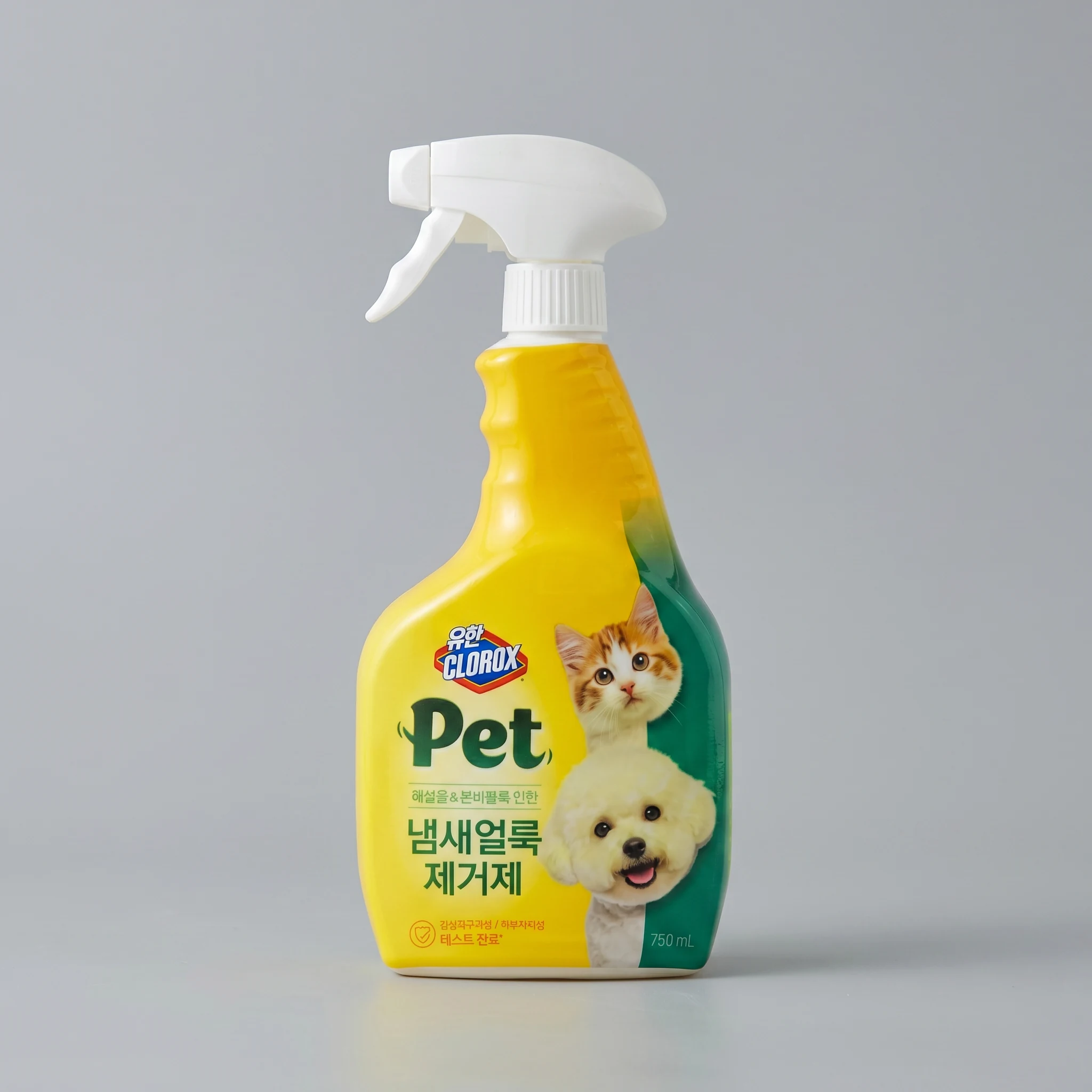 유한크로락스 펫 냄새얼룩 제거제 750ml+750ml