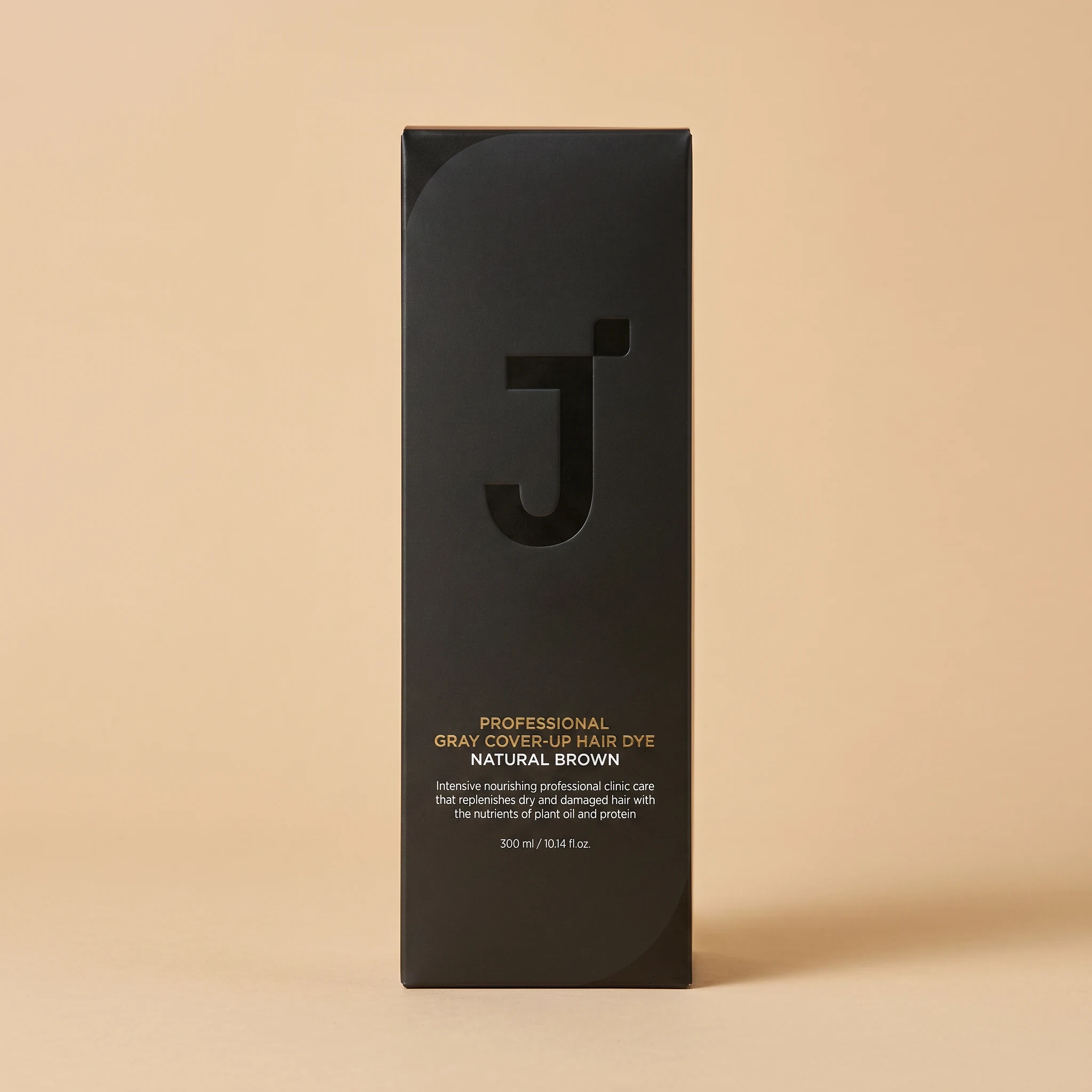 제이숲 프로페셔널 커버업 새치염색 내추럴 브라운 300ml