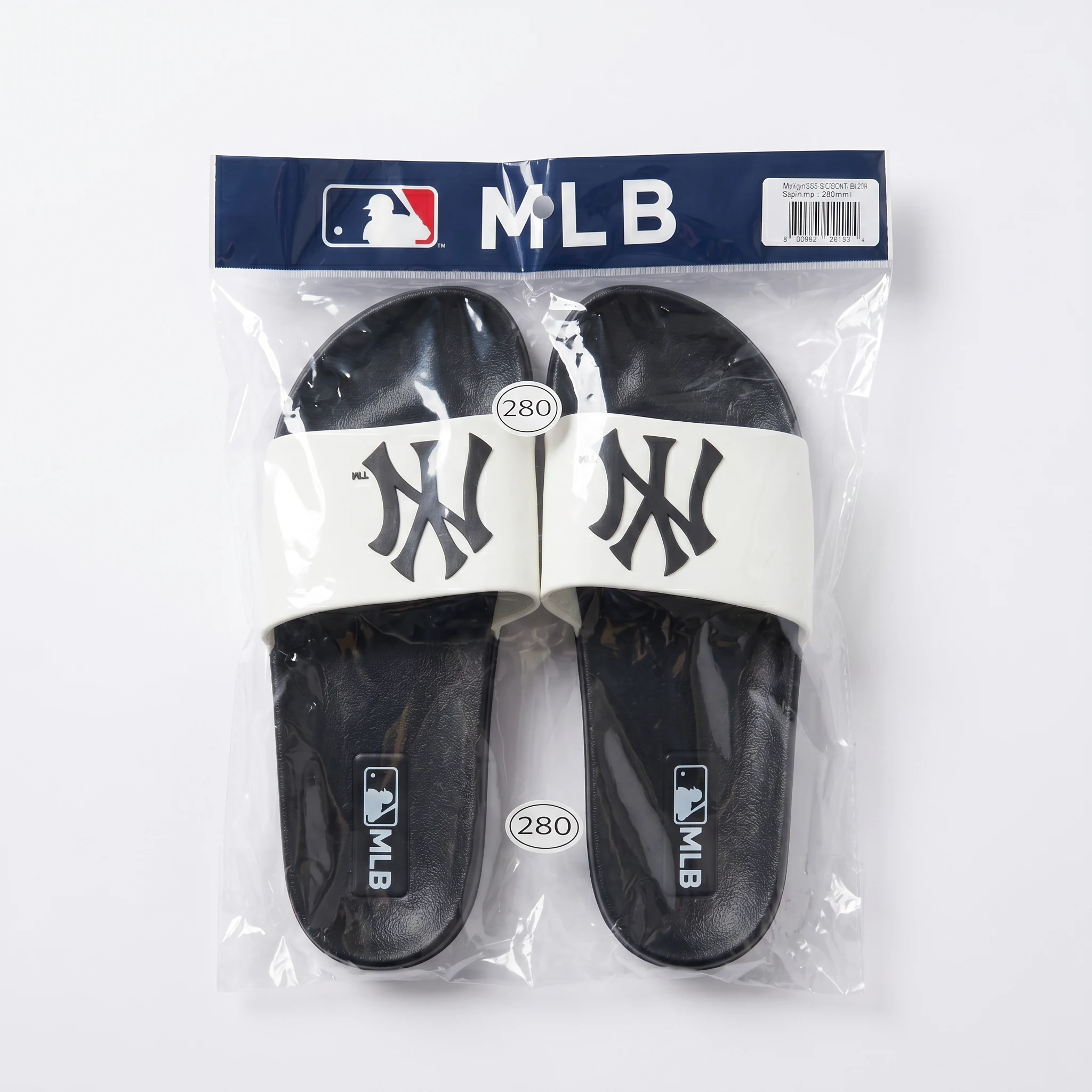 MLB_NY양키스베이직T슬리퍼WH_280